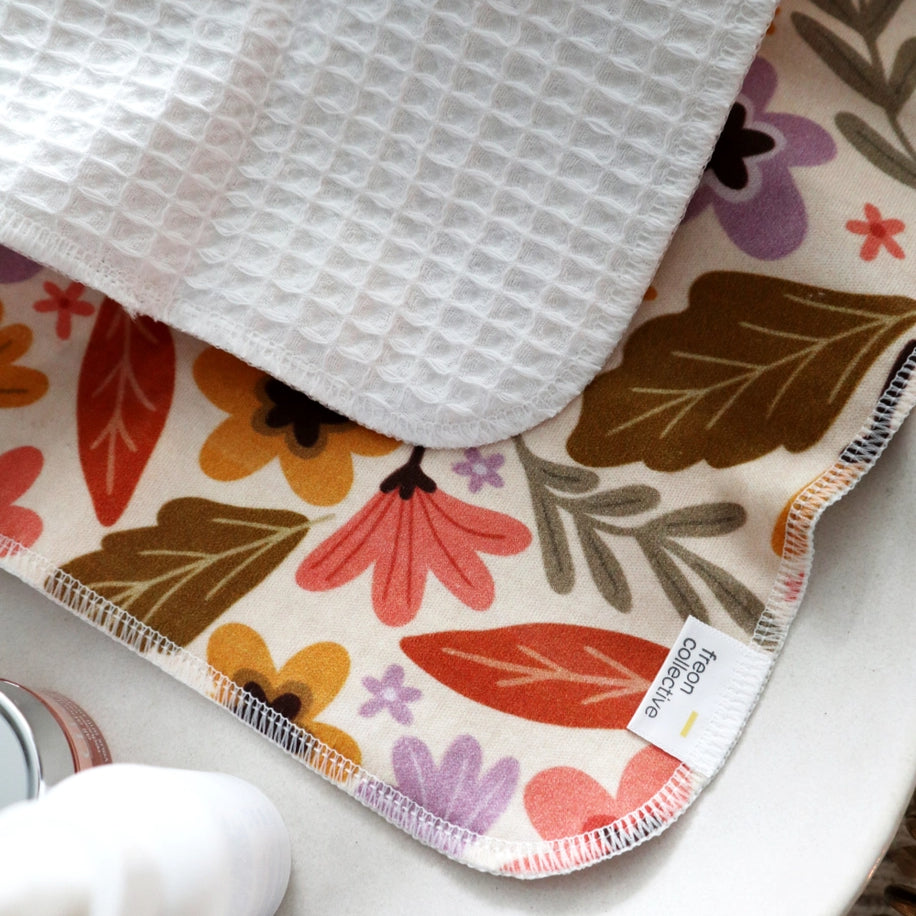 Face Cloth - Mod Floral image 1