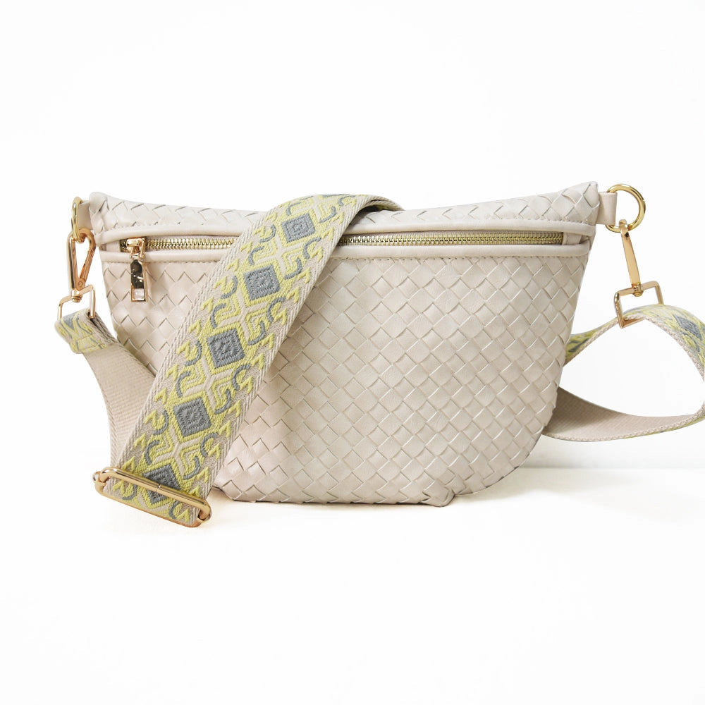 Hailey's Woven Crossbody image 1