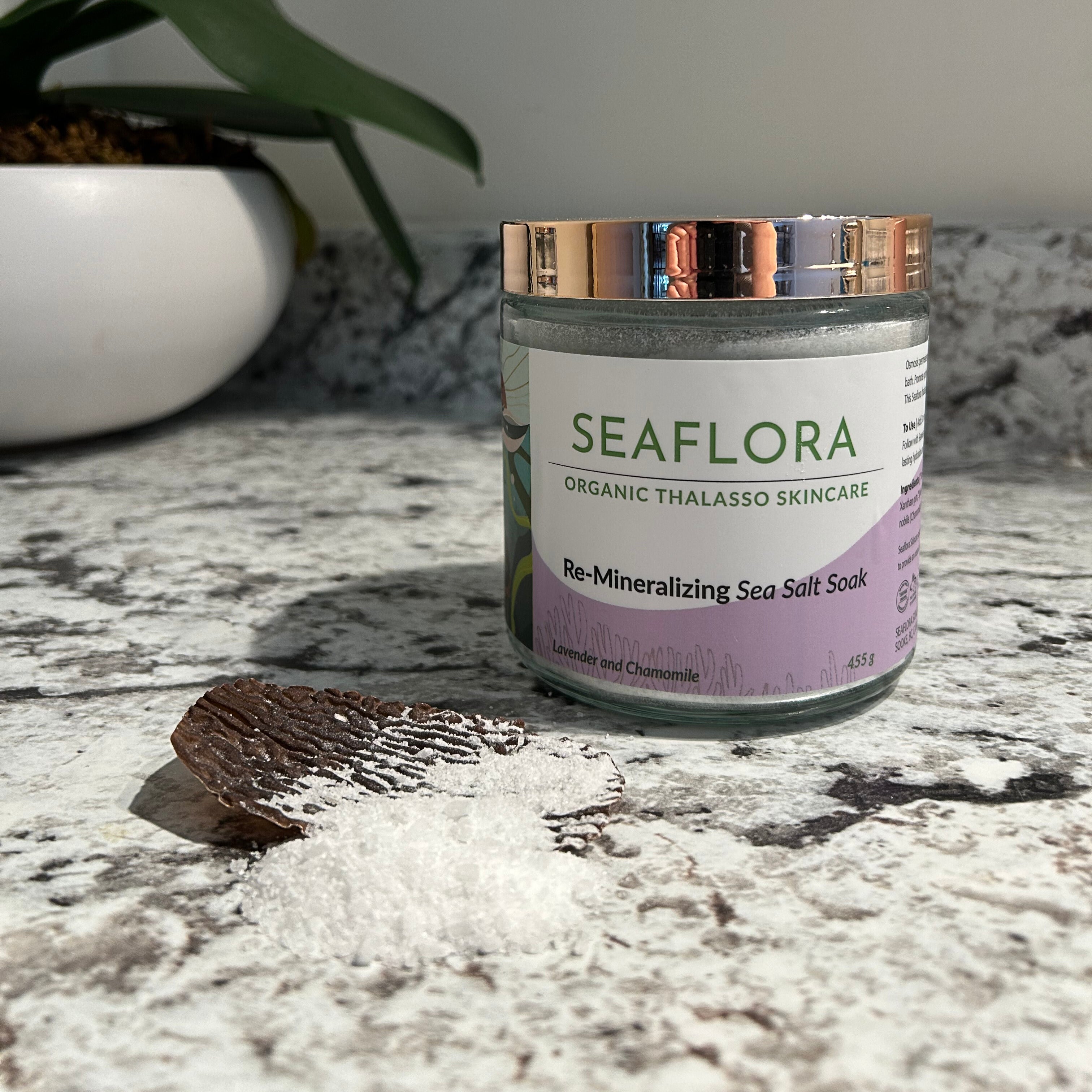 Sea Salt Bath Soak - Lavender Chamomile