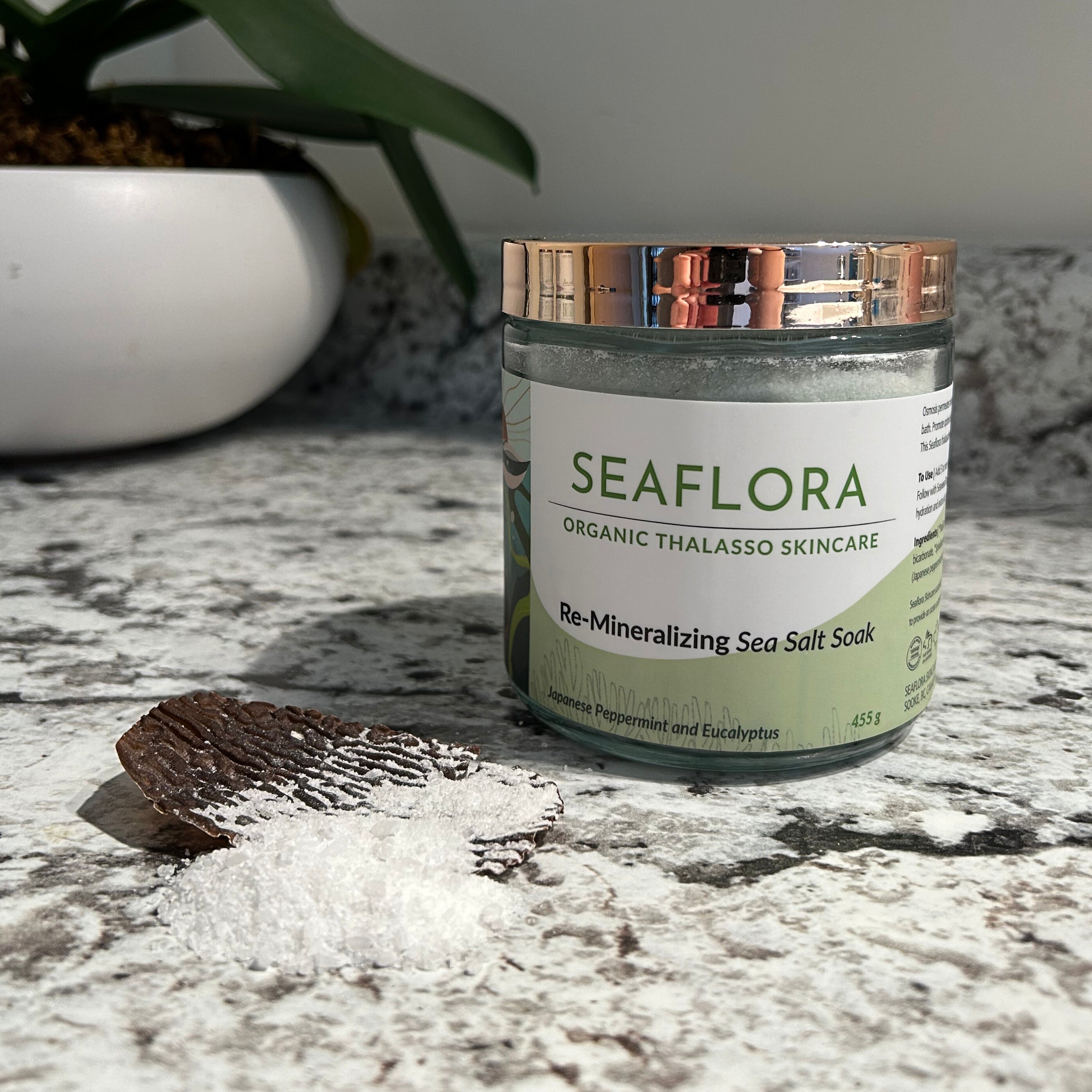 Sea Salt Bath Soak - Peppermint Eucalyptus