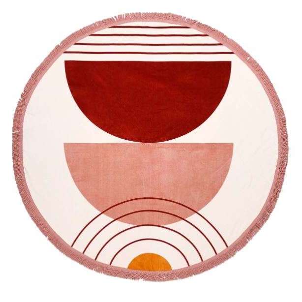 Skye Velour Round Towel image 2